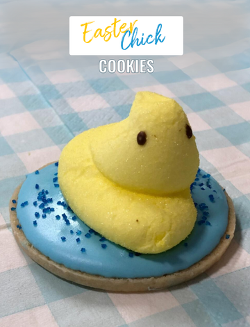 Easter Chick Cookies