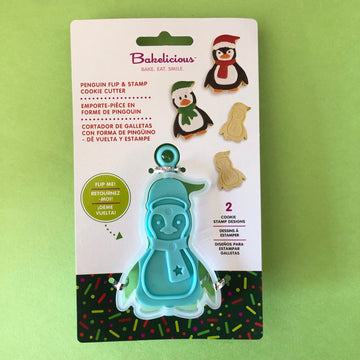 Penguin Flip & Stamp Cookie Cutter - The Baker's Life
