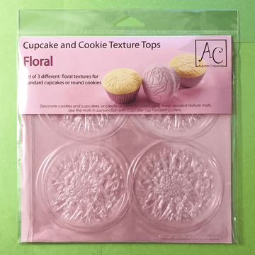 Cupcake and Cookie Texture Tops - Floral