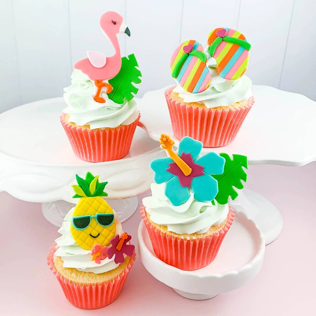 Tropical - Cupcake & Cookie Cutter Set