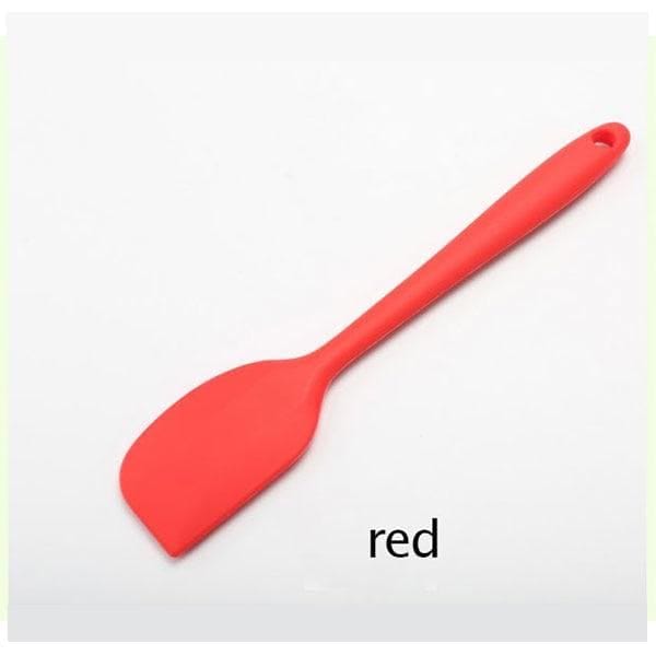 Mini Silicone Baking Spatulas The Baker's Life red 