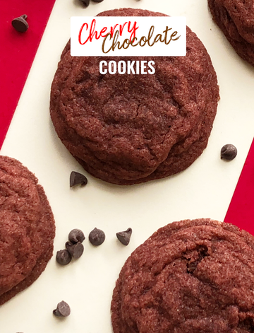 Black Cherry Chocolate Cookies