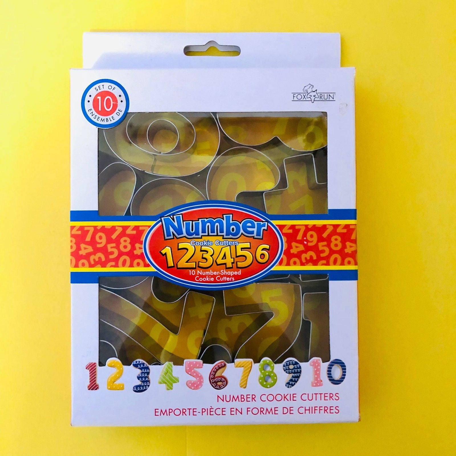 10-Piece Number Cookie Cutter Set - The Baker's Life