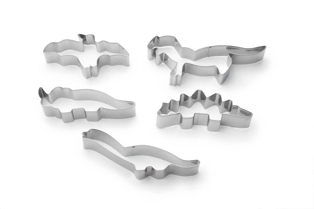5-Piece Dinosaur Cookie Cutter Set - The Baker's Life
