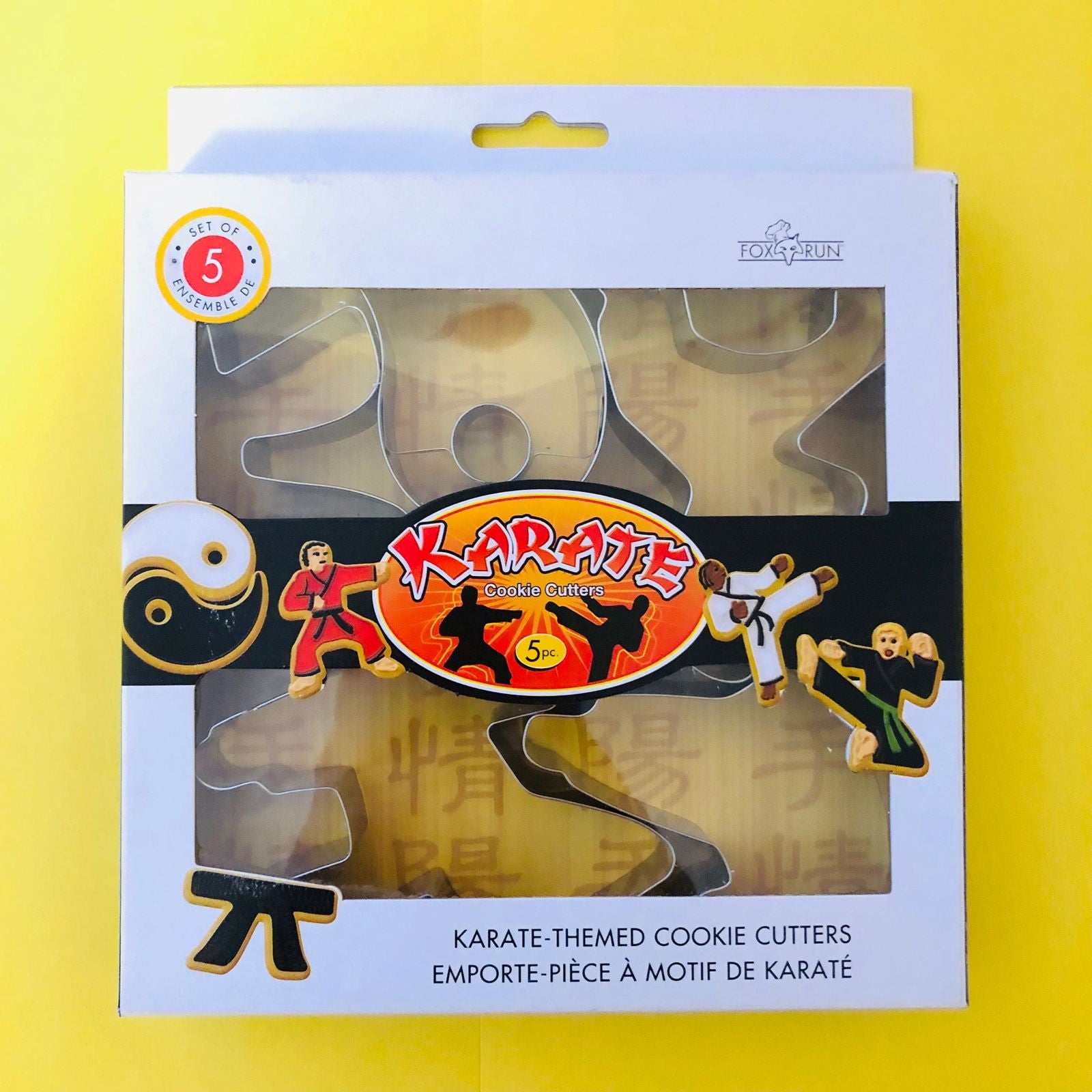 5-Piece Karate Cookie Cutter Set - The Baker's Life