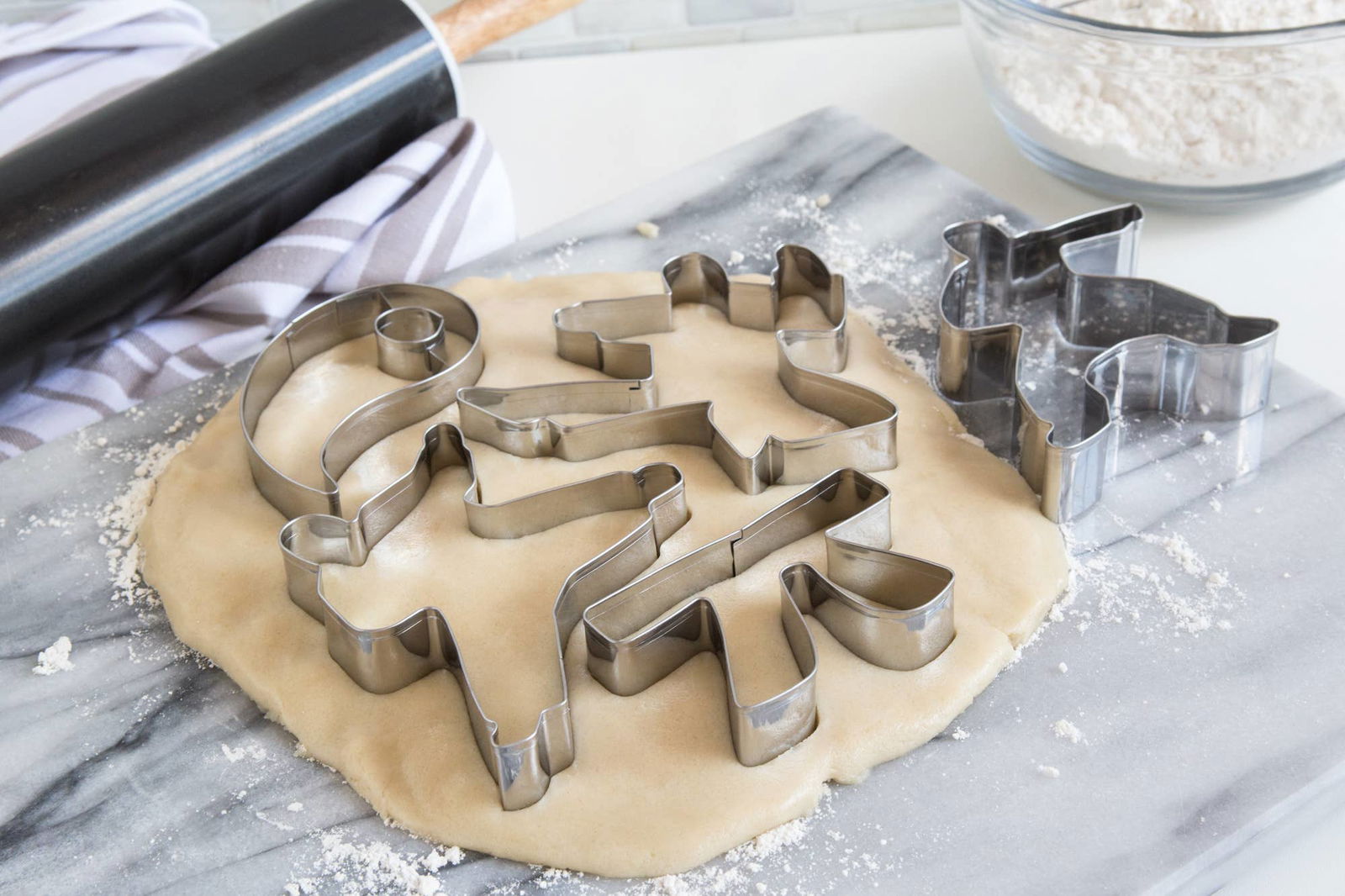 5-Piece Karate Cookie Cutter Set - The Baker's Life