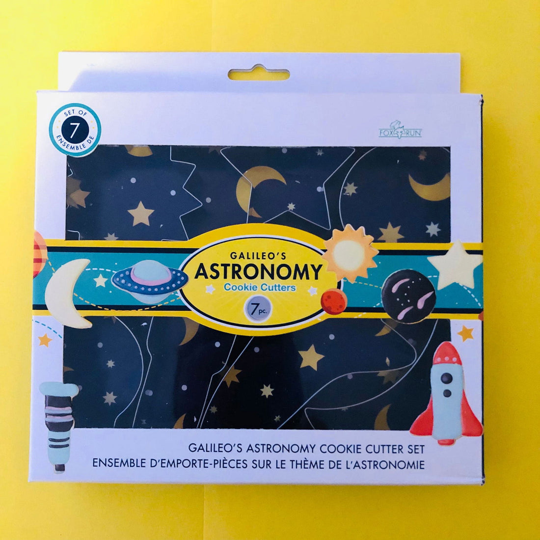 7-Piece Galileo's Astronomy Cookie Cutter Set - The Baker's Life