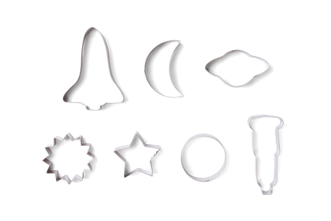 7-Piece Galileo's Astronomy Cookie Cutter Set - The Baker's Life