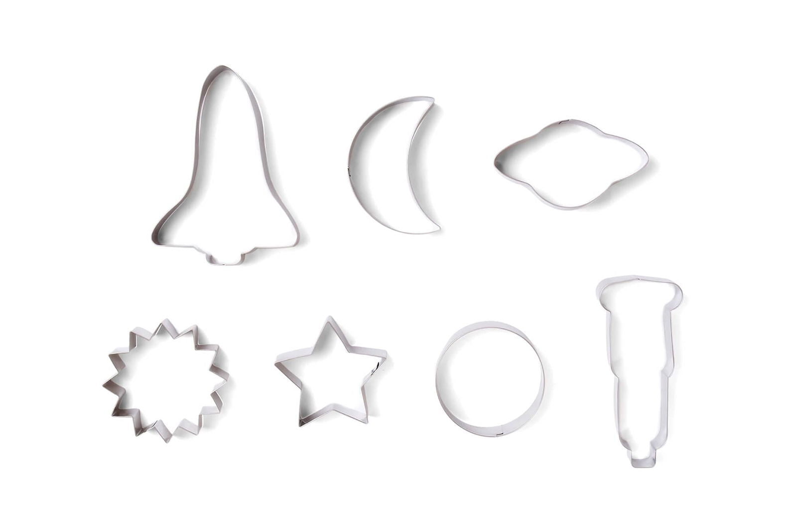 7-Piece Galileo's Astronomy Cookie Cutter Set - The Baker's Life
