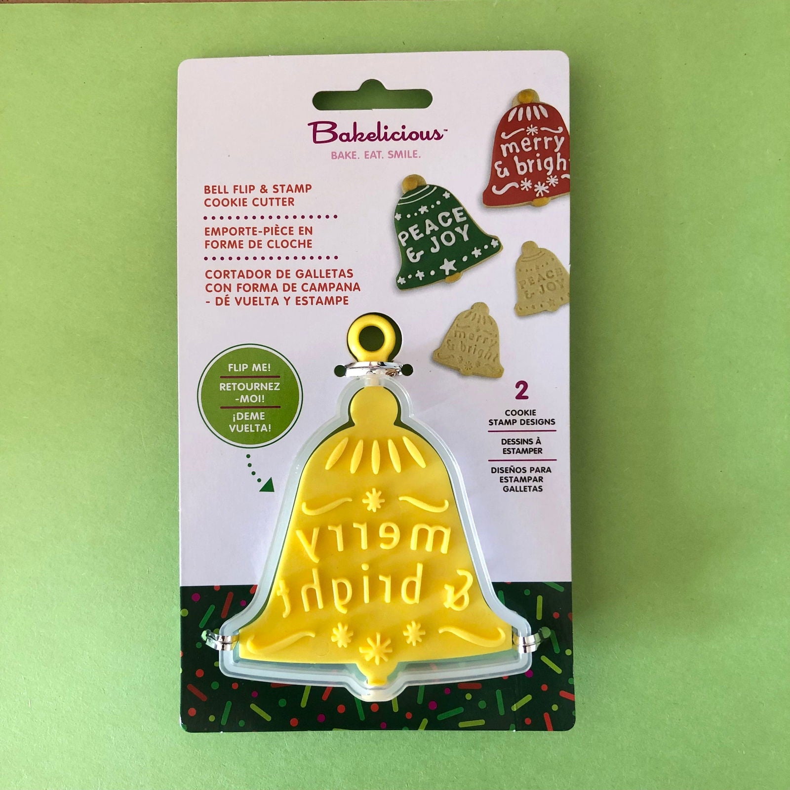Bell Flip & Stamp Cookie Cutter - The Baker's Life