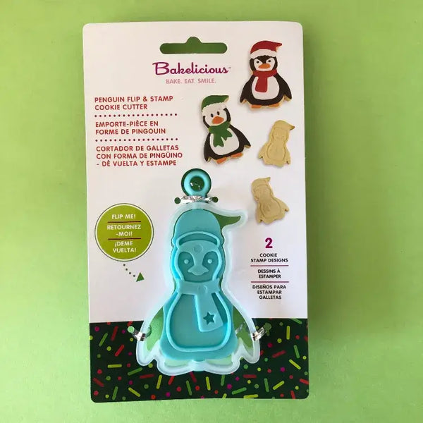 Penguin Flip & Stamp Cookie Cutter