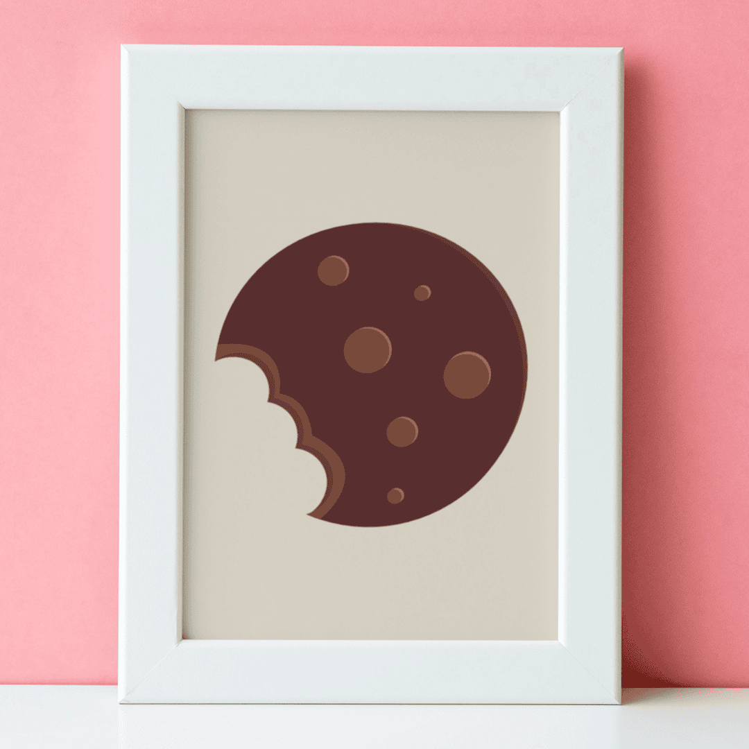 Double Chocolate Chip Cookie Poster