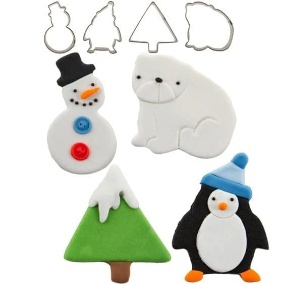 Cutie Cookie & Cake Cutter Set  - Winter - The Baker's Life