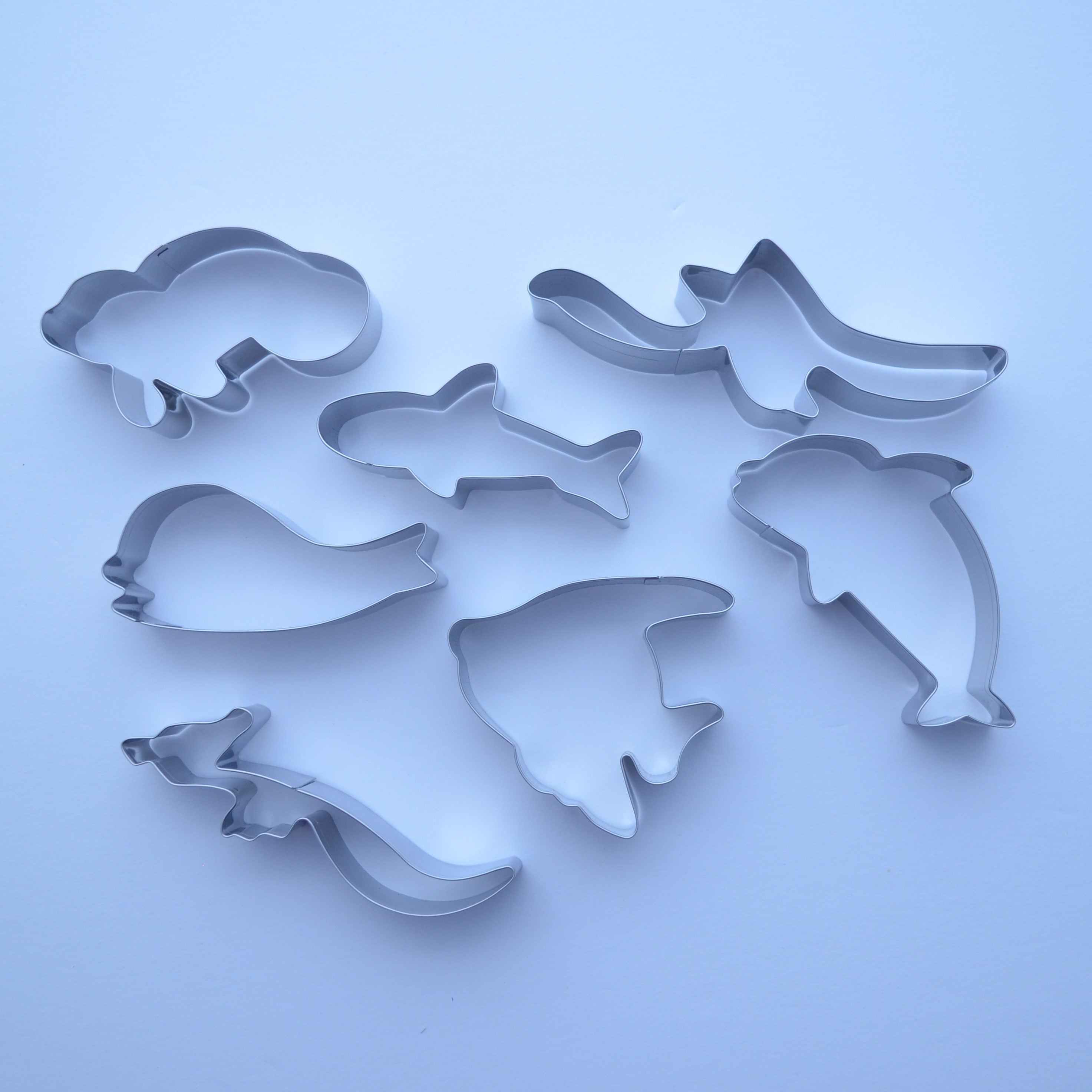 7-Piece Marine Life Cookie Cutter Set