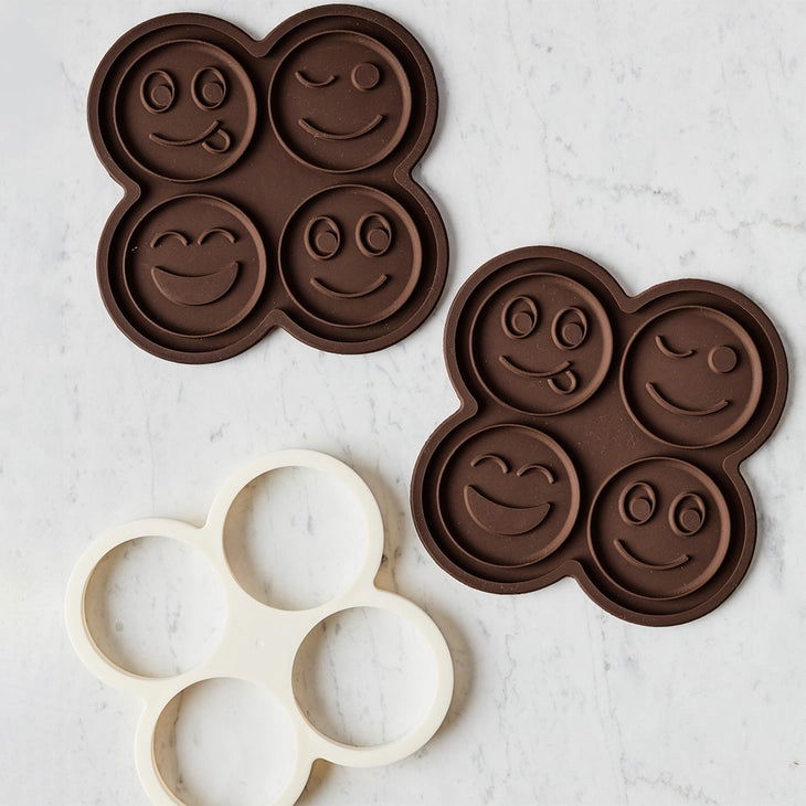 Emoji Face Ice Cream Sandwich Mold - The Baker's Life