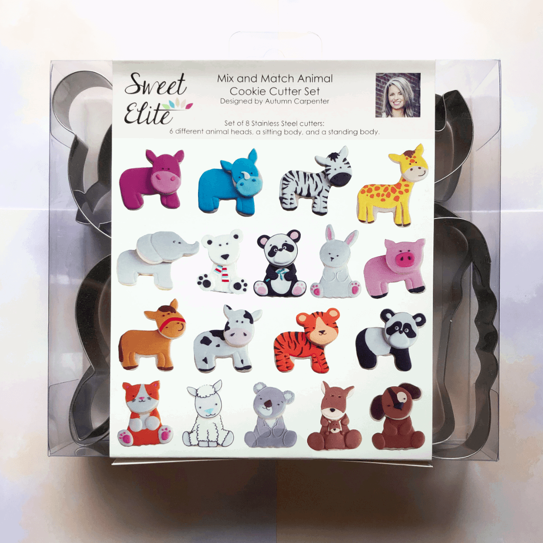 Mix and Match Animal Cookie Cutter Set - The Baker's Life