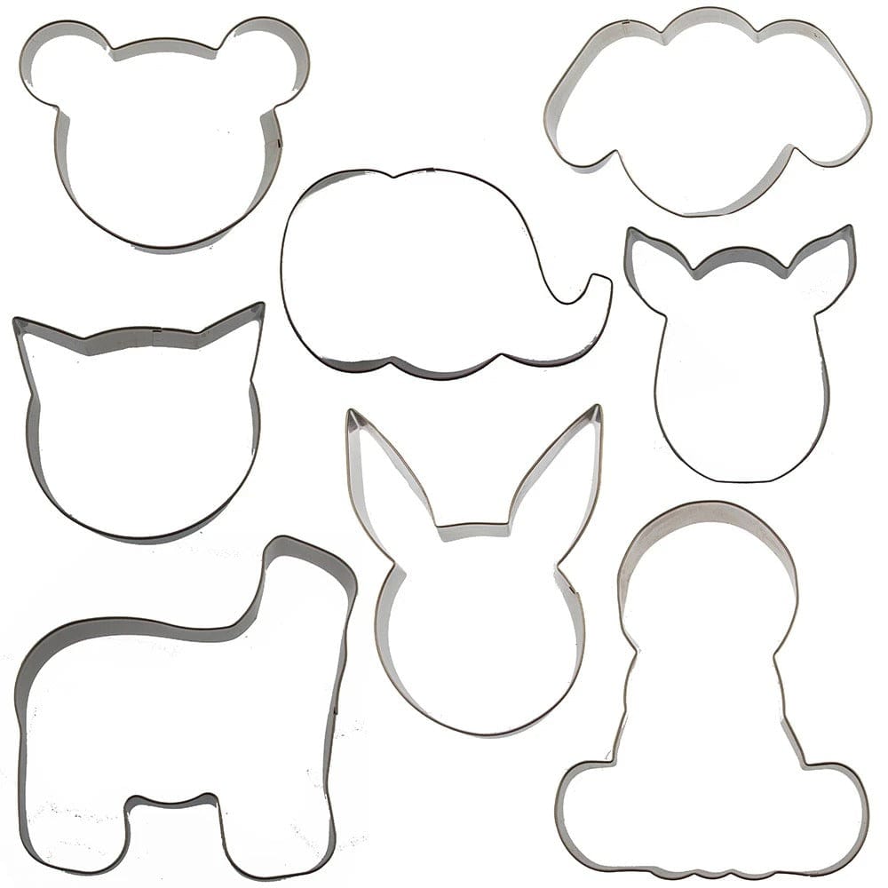 Mix and Match Animal Cookie Cutter Set - The Baker's Life