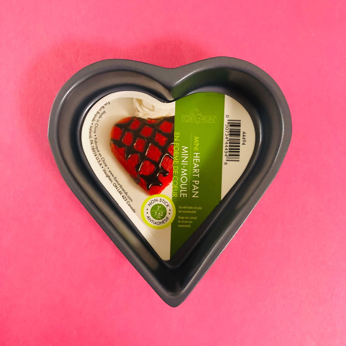Non-Stick Mini Heart Cake Pan - The Baker's Life