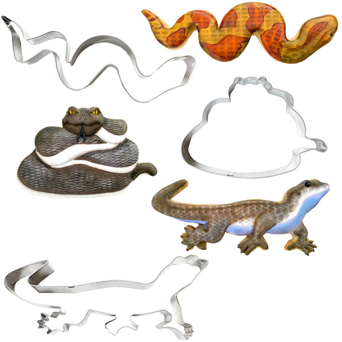 Palm Pets Reptile Cookie Cutter Set - The Baker's Life