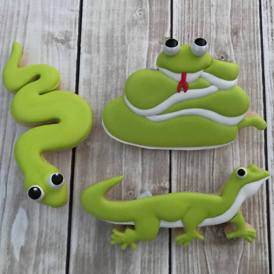 Palm Pets Reptile Cookie Cutter Set - The Baker's Life