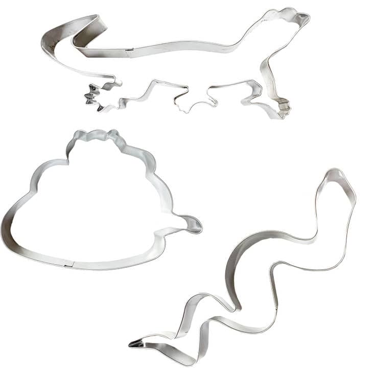 Palm Pets Reptile Cookie Cutter Set - The Baker's Life