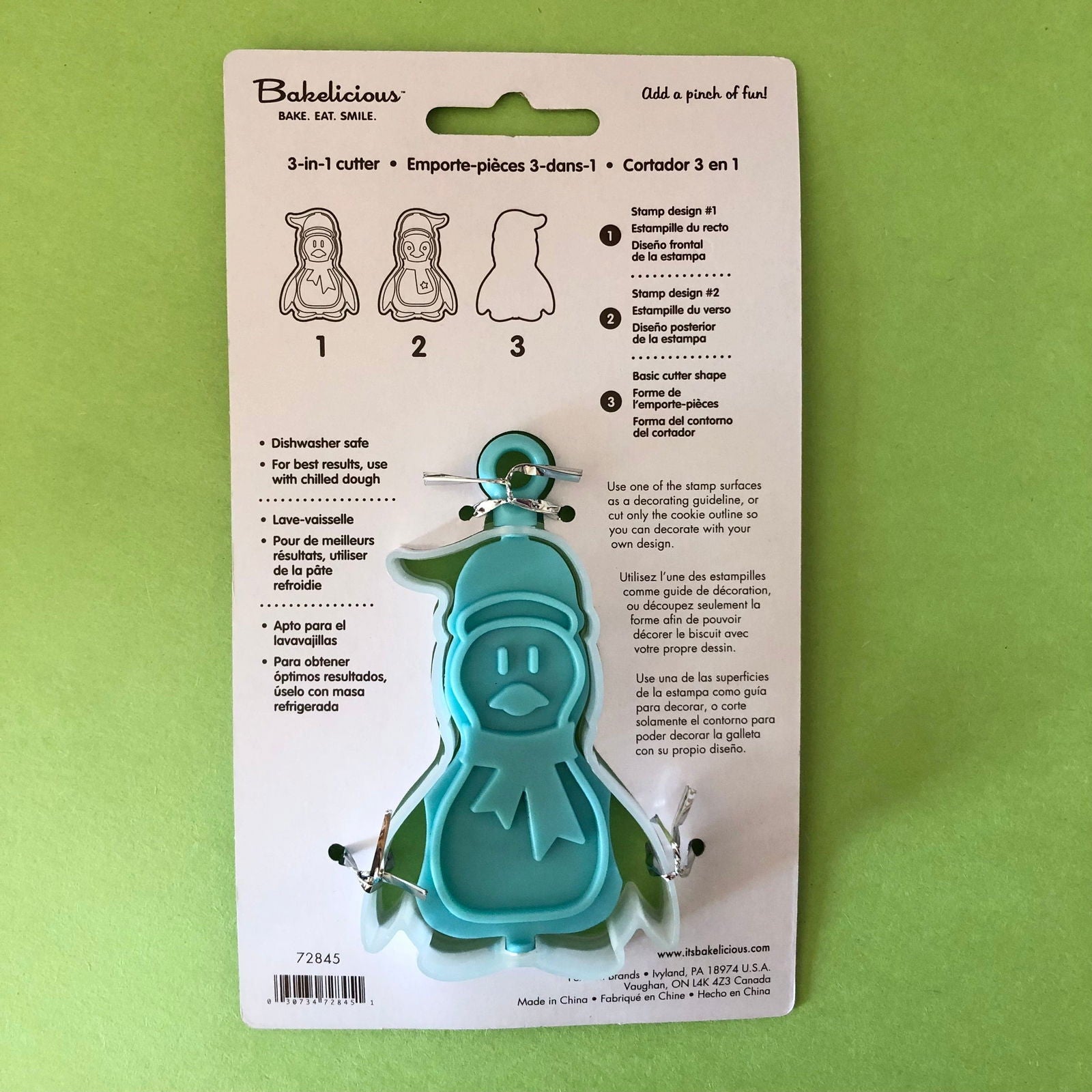 Penguin Flip & Stamp Cookie Cutter - The Baker's Life