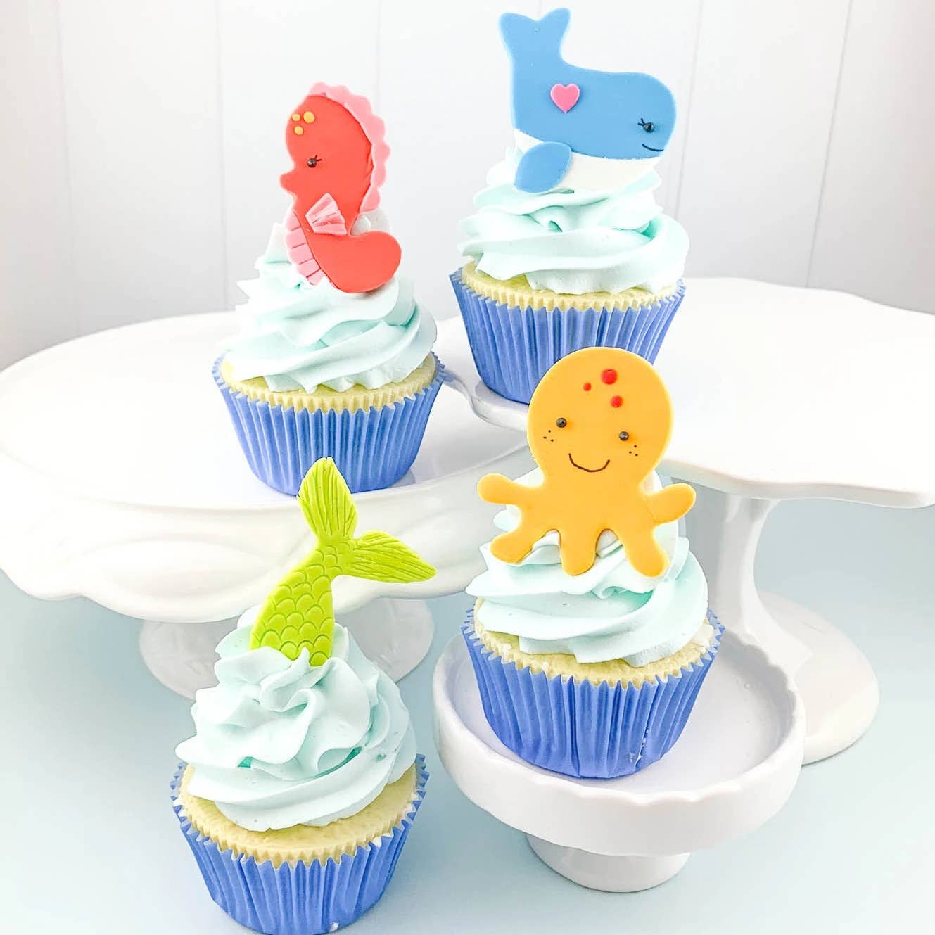 Sea Critter - Cupcake & Cookie Cutter Set - The Baker's Life