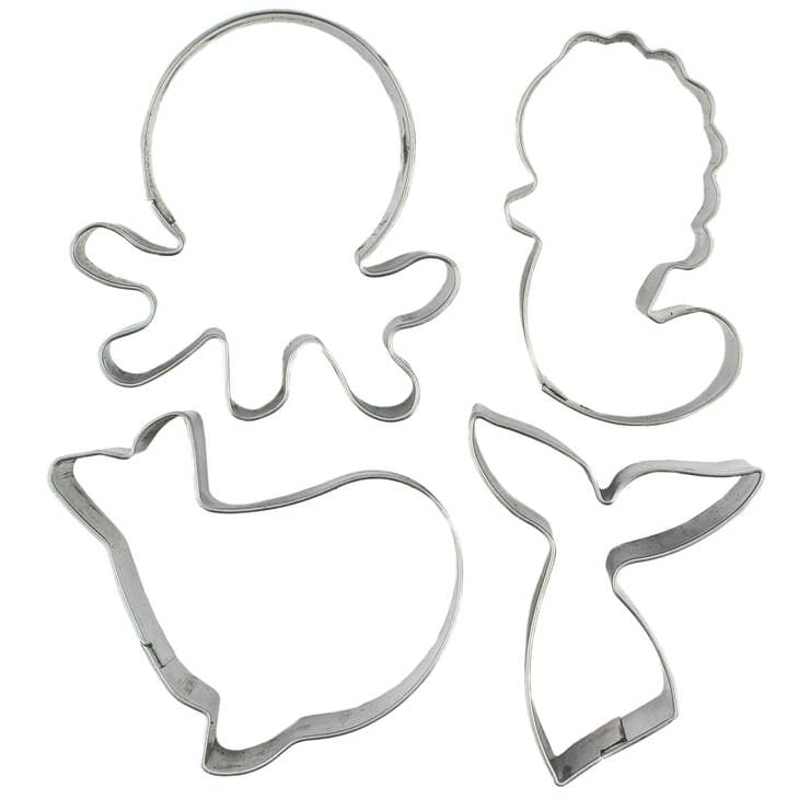 Sea Critter - Cupcake & Cookie Cutter Set - The Baker's Life