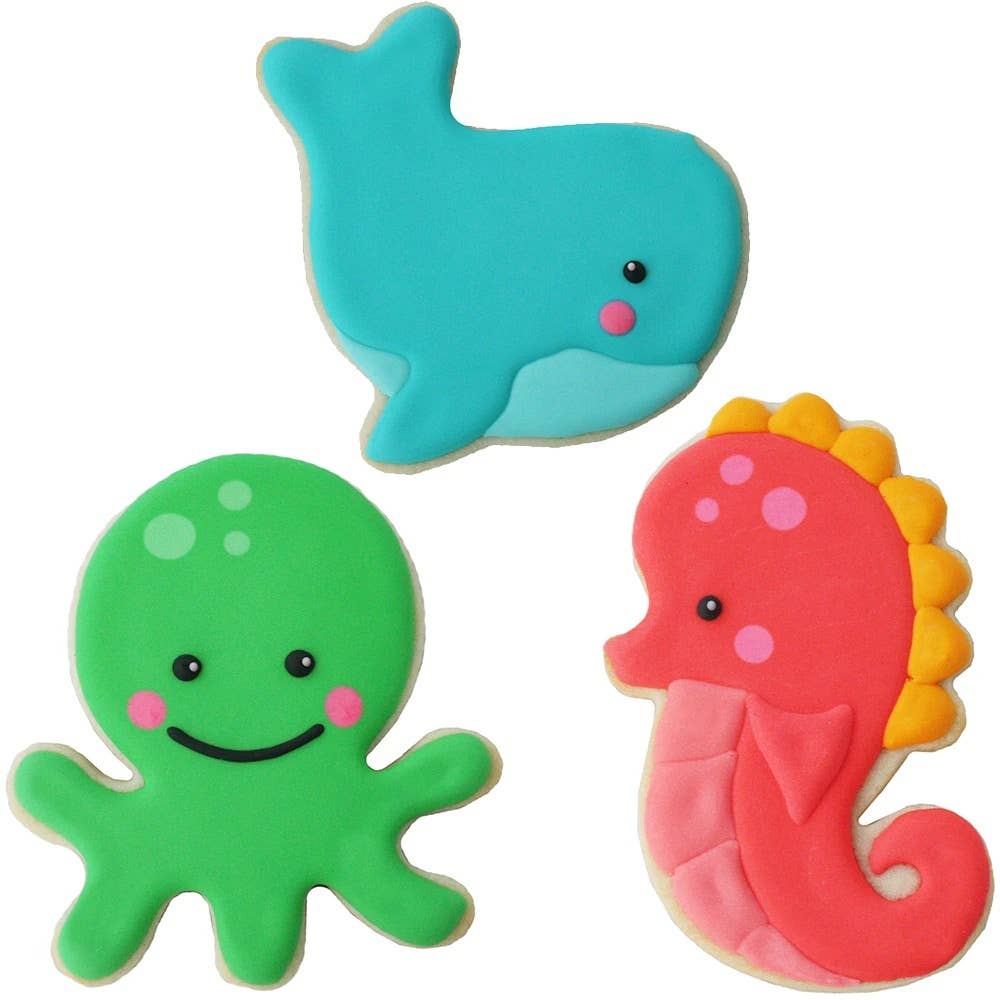 Sea Critter Cookie Cutter Set - The Baker's Life