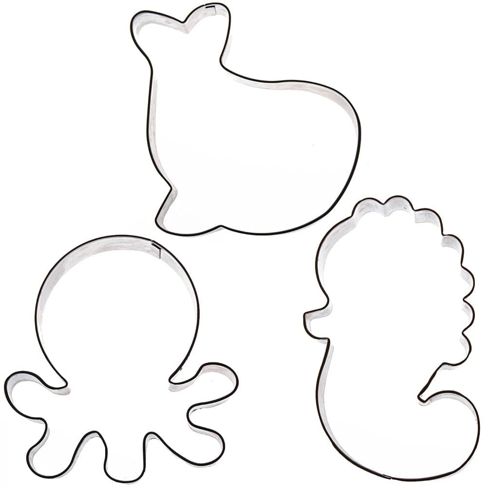 Sea Critter Cookie Cutter Set - The Baker's Life