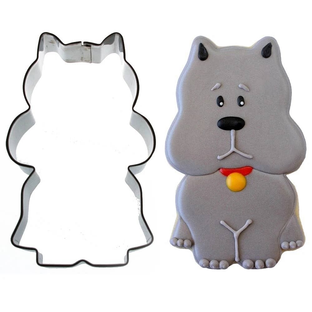 Sitting Scottie Dog Cookie Cutter - The Baker's Life