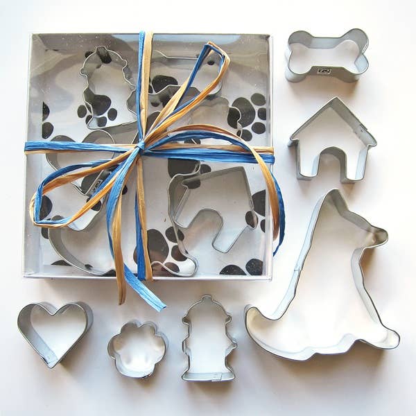 Six Piece German Shepherd Cookie Cutter Set - The Baker's Life