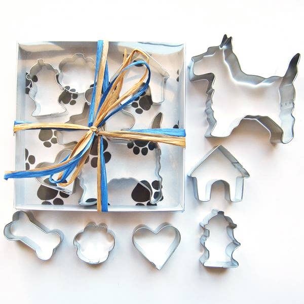 Six Piece Scottish Terrier Cookie Cutter Set - The Baker's Life