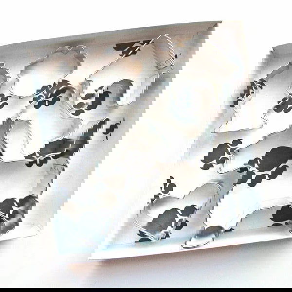 Six Piece Scottish Terrier Cookie Cutter Set - The Baker's Life