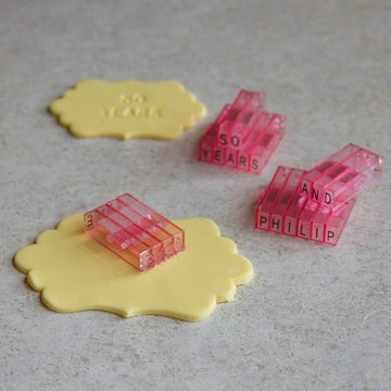 Snap Together Letter Embossers