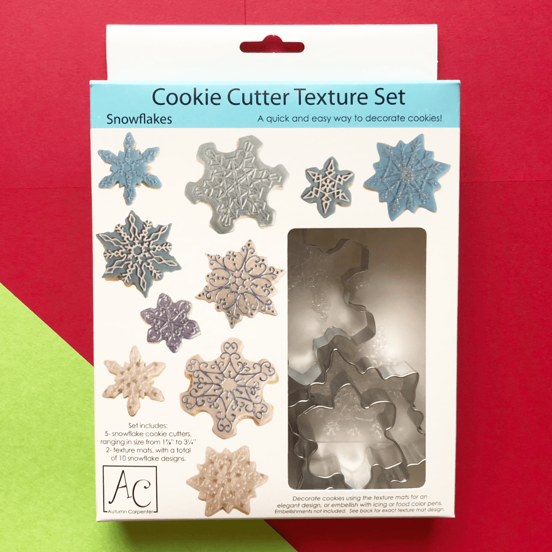 Cookie Cutter Texture Set - Snowflakes