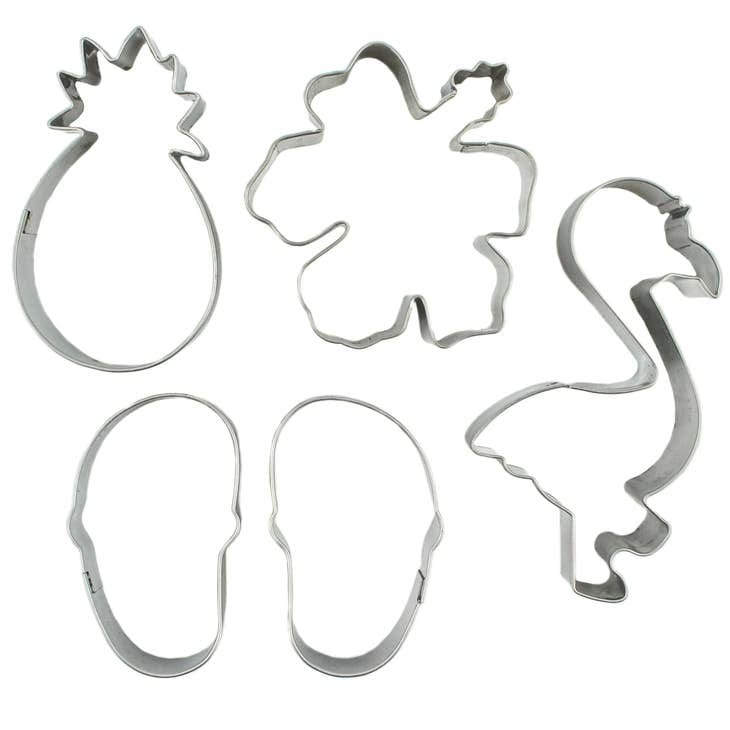 Tropical - Cupcake & Cookie Cutter Set - The Baker's Life