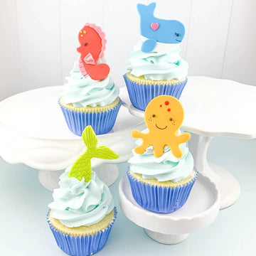 Sea Critter - Cupcake & Cookie Cutter Set
